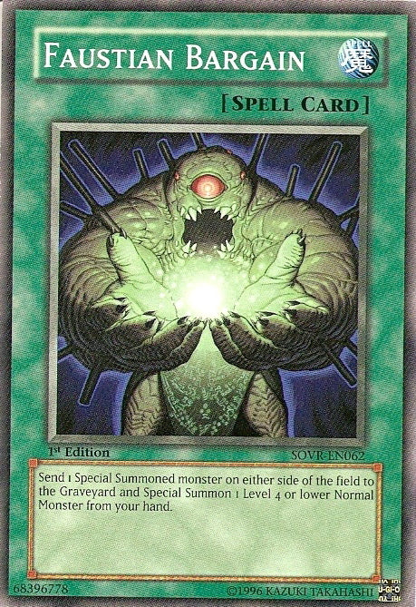 Faustian Bargain | Stardust Overdrive | SOVR-EN062 | Short Print