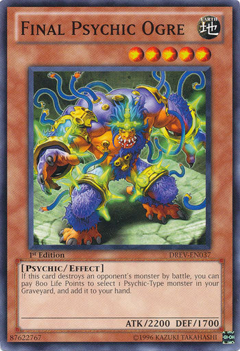 Final Psychic Ogre | Duelist Revolution | DREV-EN037 | Short Print