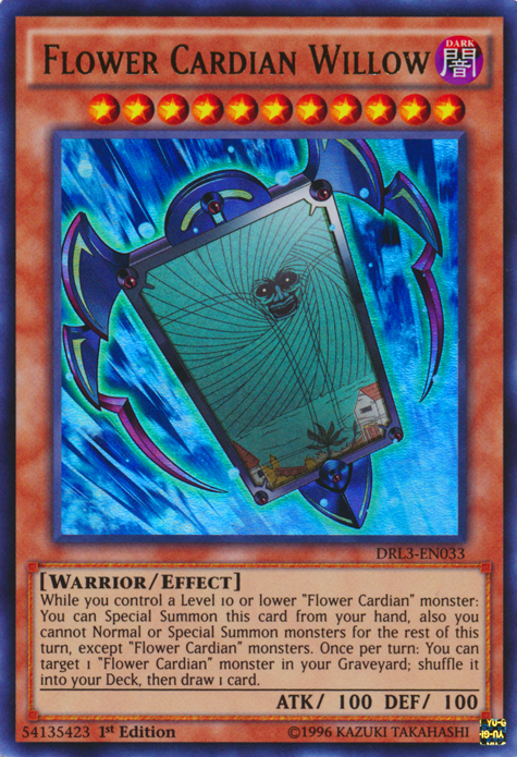 Flower Cardian Willow | Dragons of Legend: Unleashed | DRL3-EN033 | Ultra Rare