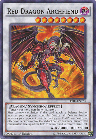 Red Dragon Archfiend | 2008 Collectors Tins | CT05-EN002 | Secret Rare