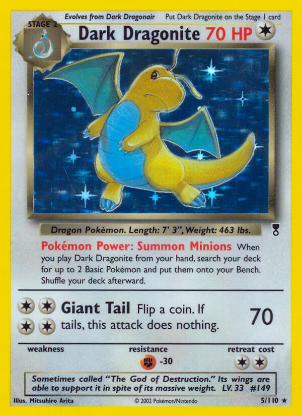 Dark Dragonite | Legendary Collection | Other | 5/110 | New Mint | Rare Holo