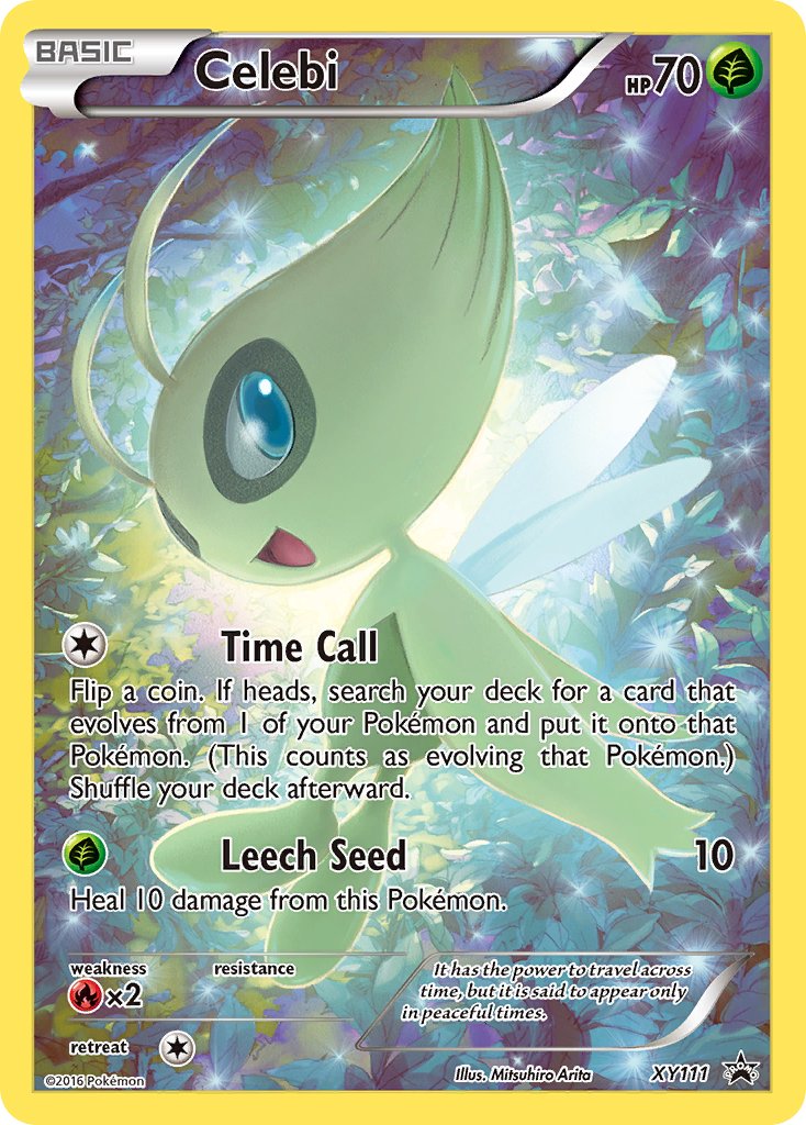 Celebi | XY-111 | XY | New Mint | Promo