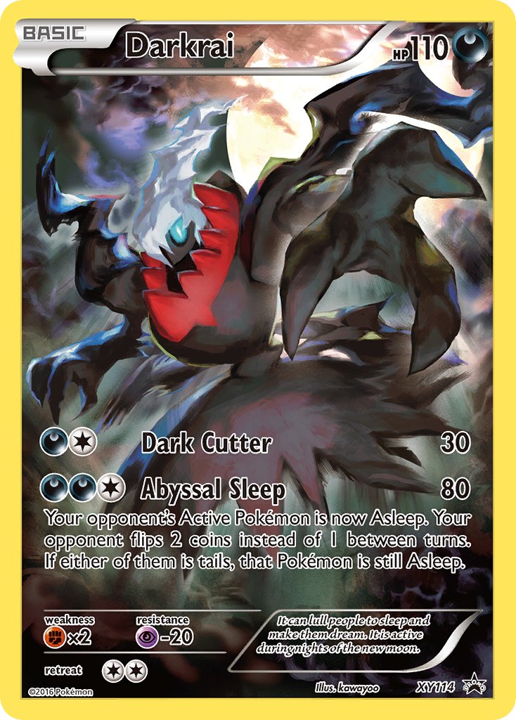 Darkrai | XY-114 | XY | New Mint | Promo