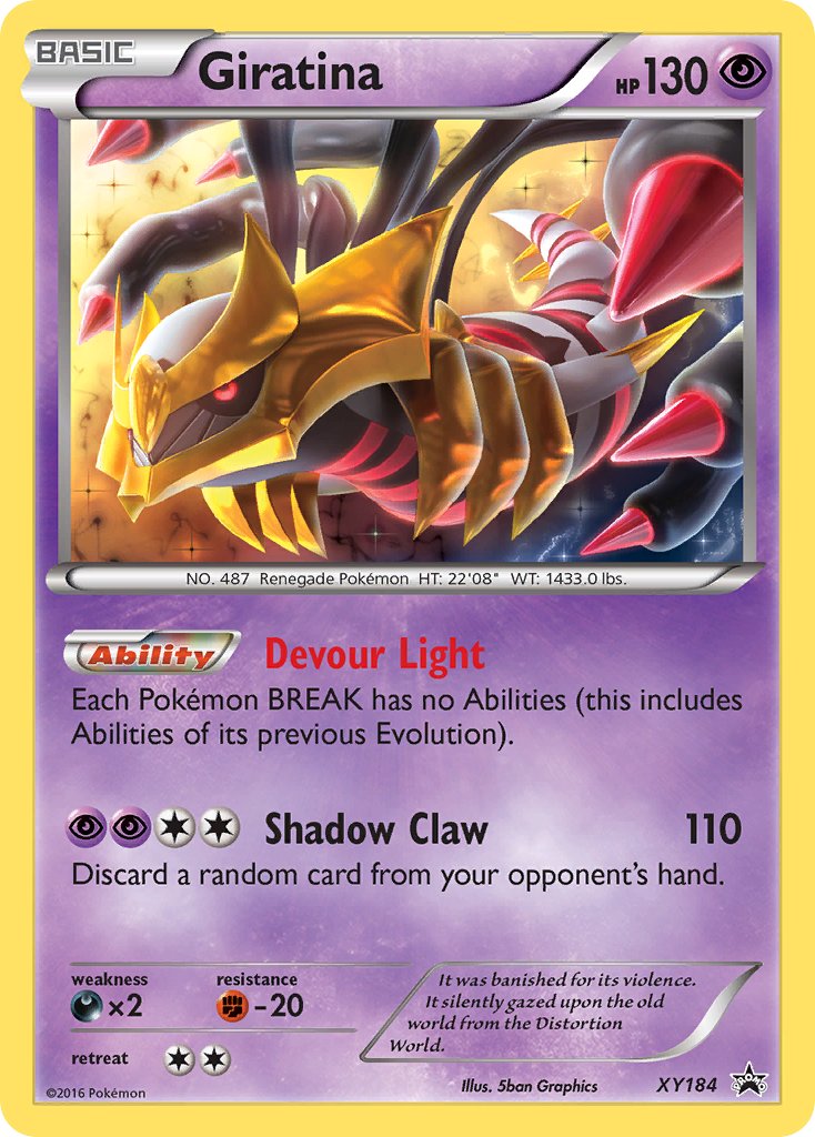 Giratina | XY-184 | XY | New Mint | Promo