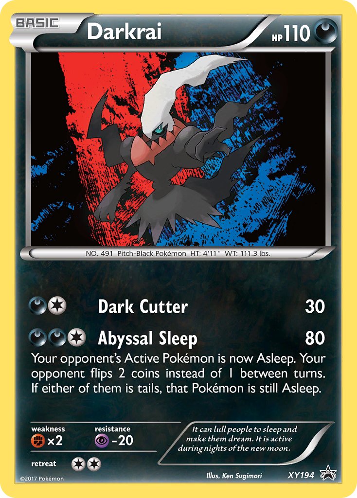 Darkrai | XY-194 | XY | New Mint | Promo