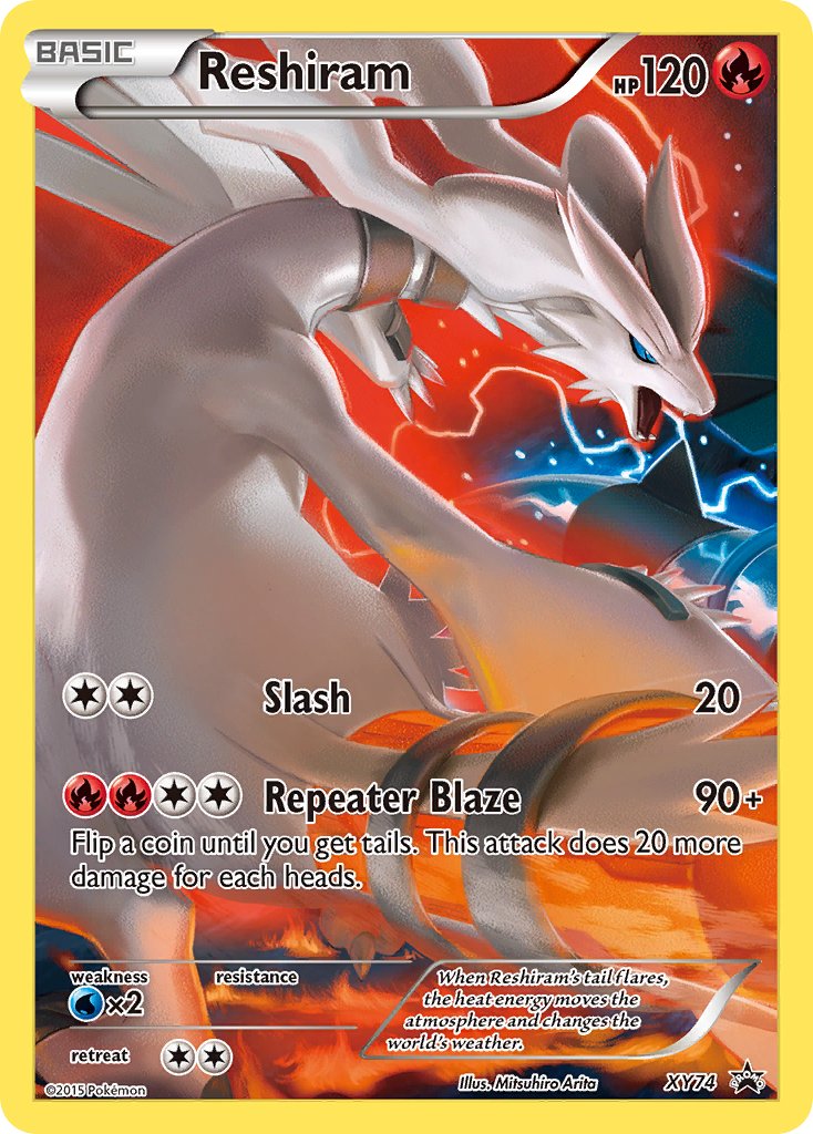Reshiram | XY-74 | XY | New Mint | Promo