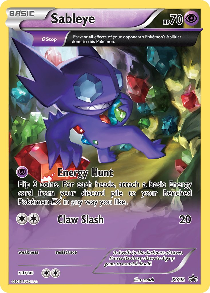 Sableye | XY-92 | XY | New Mint | Promo