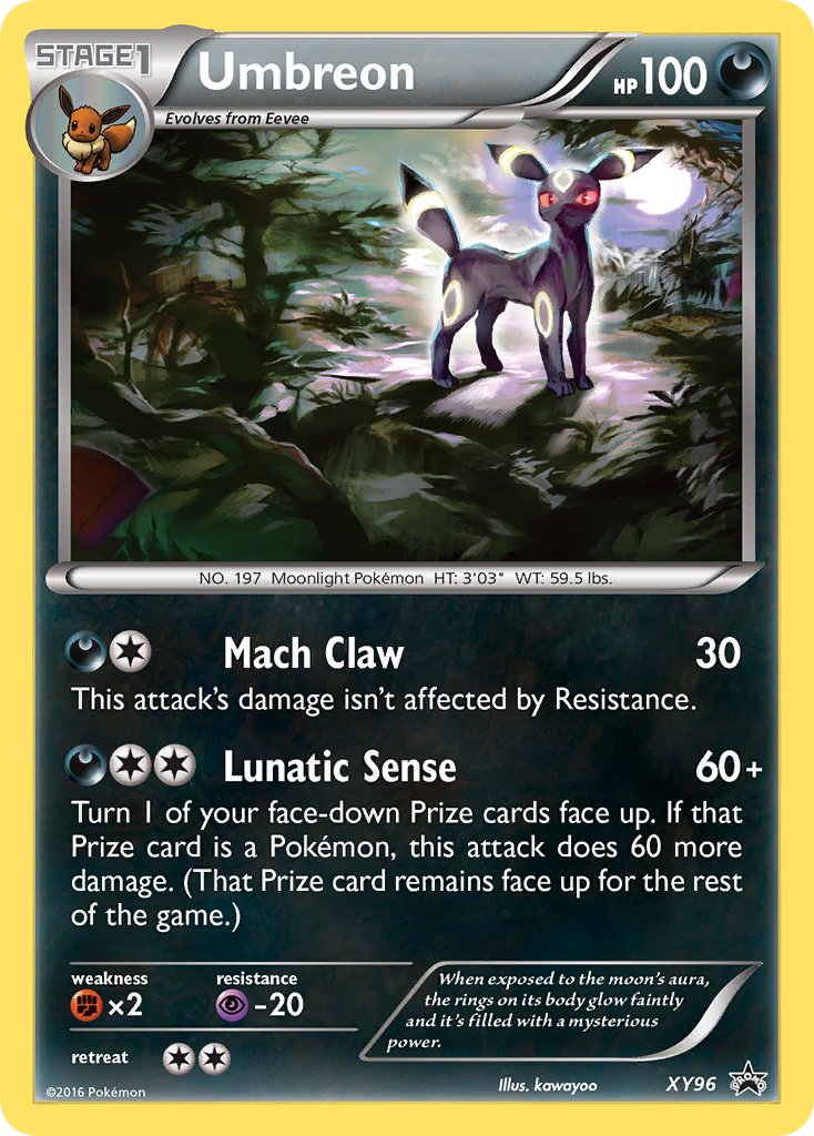 Umbreon | XY-96 | XY | New Mint | Promo