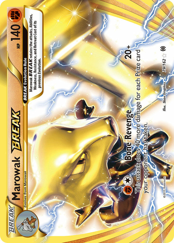 Marowak BREAK | BKT | XY | 79/162 | New Mint | Rare BREAK