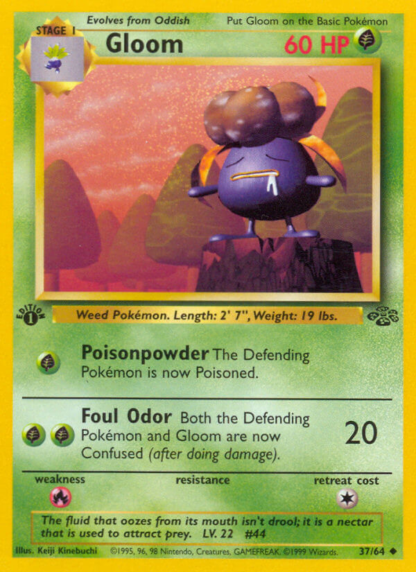 Gloom | Jungle | Classic | 37/64 | New Mint | Uncommon