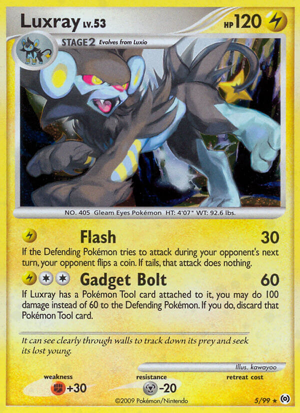 Luxray | Arceus | Platinum | 5/99 | New Mint | Rare Holo