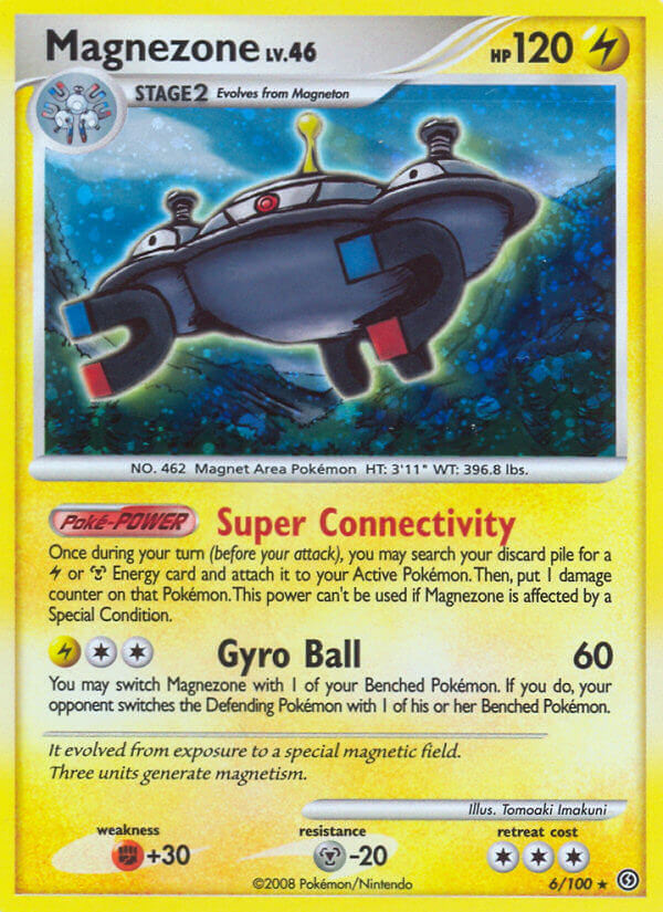 Magnezone | Stormfront | Diamond & Pearl | 6/100 | New Mint | Rare Holo