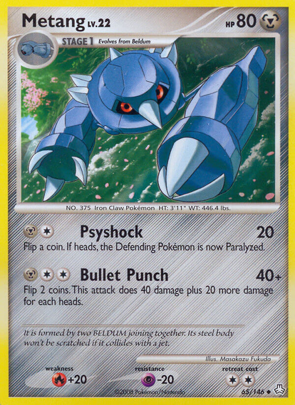 Metang | Legends Awakened | Diamond & Pearl | 65/146 | New Mint | Uncommon