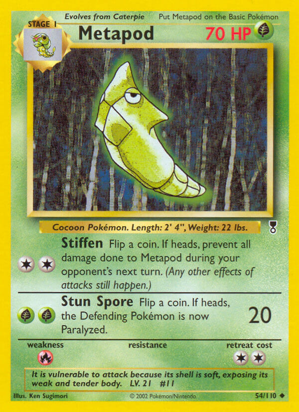 Metapod | Legendary Collection | Other | 54/110 | New Mint | Uncommon