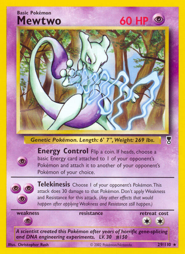 Mewtwo | Legendary Collection | Other | 29/110 | New Mint | Rare