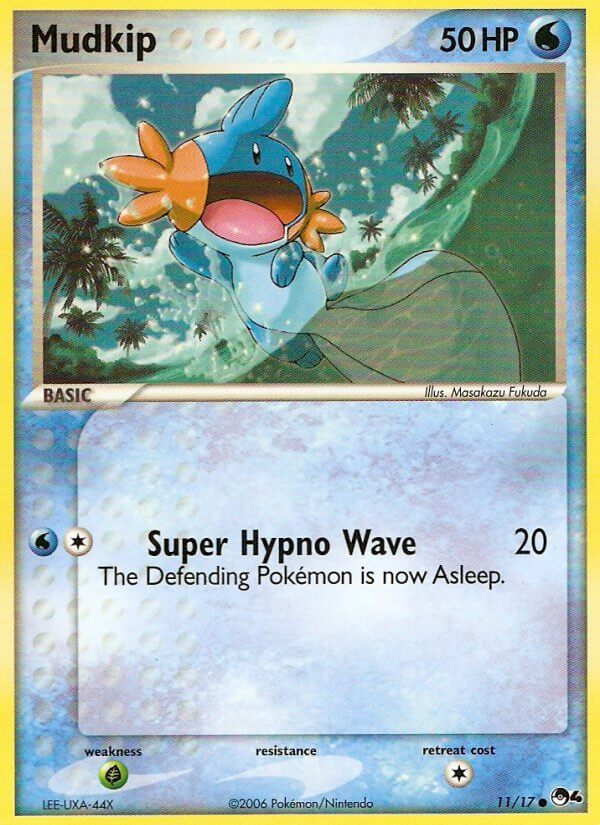 Mudkip | POP Series 4 | EX | 11/17 | New Mint | Common