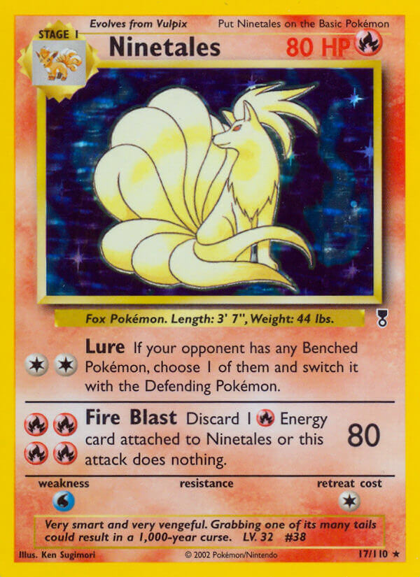 Ninetales | Legendary Collection | Other | 17/110 | New Mint | Rare Holo