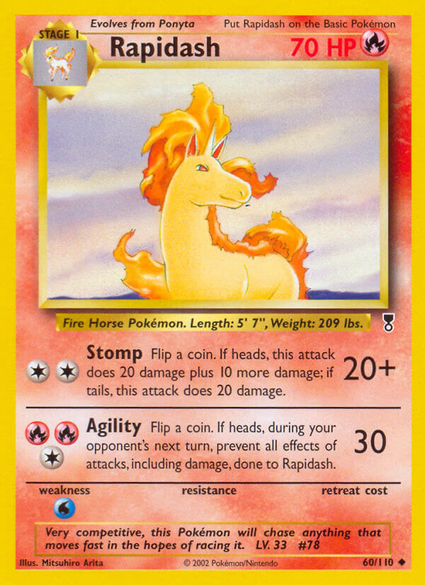 Rapidash | Legendary Collection | Other | 60/110 | New Mint | Uncommon
