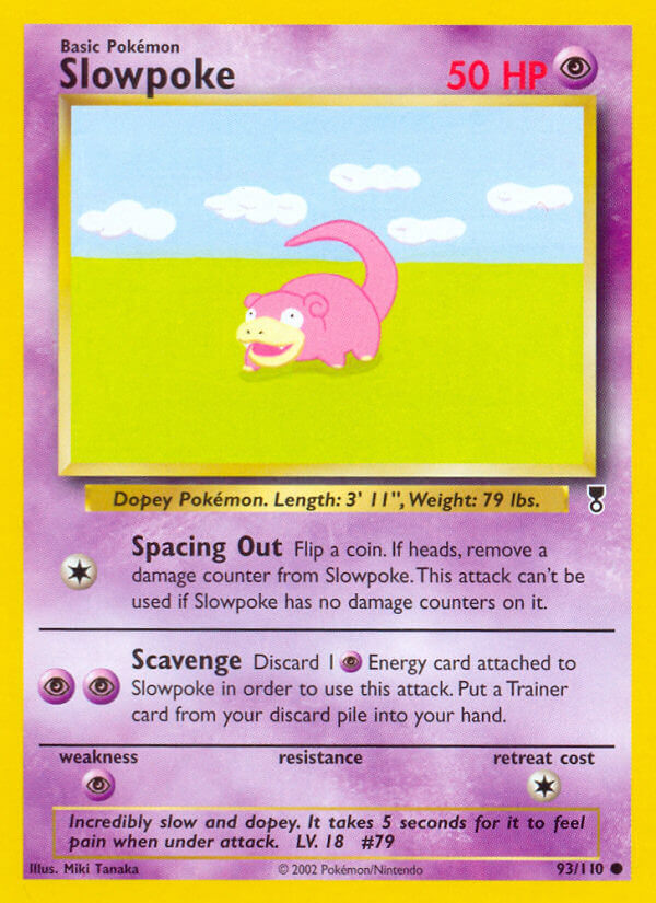 Slowpoke | Legendary Collection | Other | 93/110 | New Mint | Common