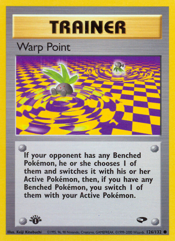 Warp Point | Gym Challenge | Gym | 126/132 | New Mint | Common