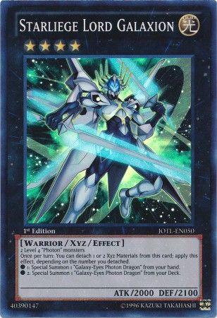 Starliege Lord Galaxion | Judgment of the Light | JOTL-EN050 | Super Rare | 1st