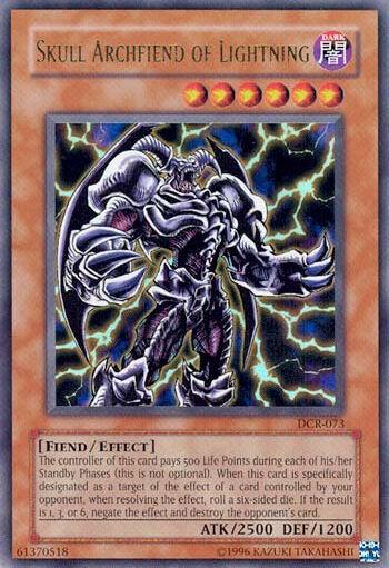 Skull Archfiend of Lightning | Dark Crisis | DCR-073 | Ultra Rare