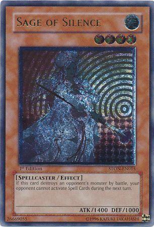 Sage of Silence | Strike of Neos | STON-EN015 | Ultimate Rare | 1st