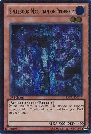 Spellbook Magician of Prophecy | Return of the Duelist | REDU-EN015 | Ultimate Rare | 1st