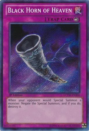 Black Horn of Heaven | Legendary Collection 3: Yugi's World Mega Pack | LCYW-EN300 | Secret Rare | 1st