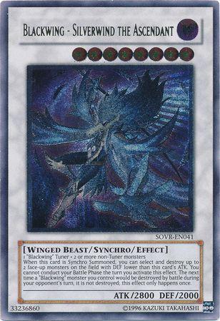 Blackwing - Silverwind the Ascendant | Stardust Overdrive | SOVR-EN041 | Ultimate Rare