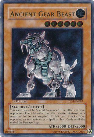 Ancient Gear Beast | The Lost Millennium | TLM-EN007 | Ultimate Rare | 1st