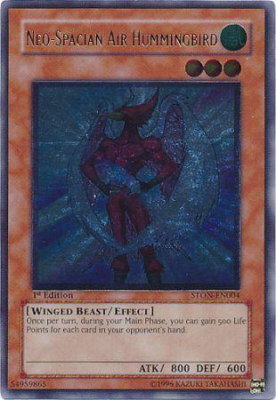 Neo-Spacian Air Hummingbird | Strike of Neos | STON-EN004 | Ultimate Rare | 1st