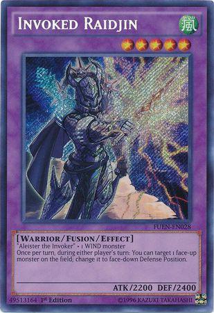 Invoked Raidjin | Fusion Enforcers | FUEN-EN028 | none | 1st