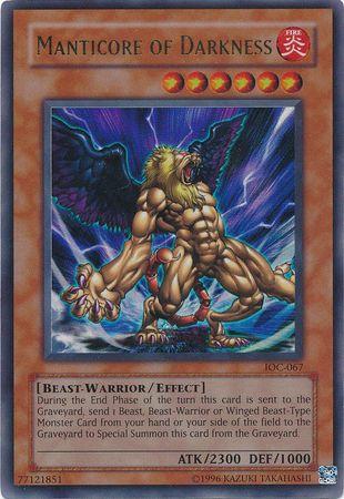 Manticore of Darkness | Invasion of Chaos | IOC-067 | Ultra Rare