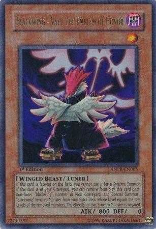 Blackwing - Vayu the Emblem of Honor | Ancient Prophecy | ANPR-EN005 | Ultra Rare | 1st