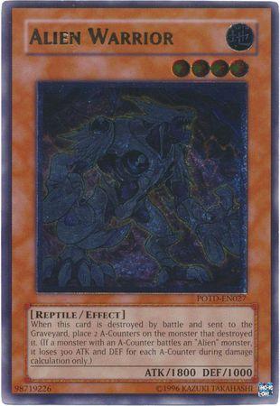 Alien Warrior | Power of the Duelist | POTD-EN027 | Ultimate Rare
