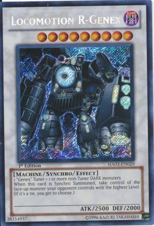 Locomotion R-Genex | Hidden Arsenal 3 | HA03-EN029 | Secret Rare | 1st
