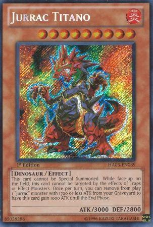 Jurrac Titano | Hidden Arsenal 3 | HA03-EN039 | Secret Rare | 1st