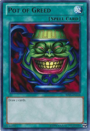 Pot of Greed | Battle Pack: Epic Dawn | BP01-EN034 | Rare