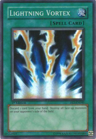 Lightning Vortex | Flaming Eternity | FET-EN040 | Super Rare Ultimate Rare | 1st
