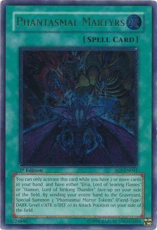 Phantasmal Martyrs | Shadow of Infinity | SOI-EN041 | Ultimate Rare | 1st