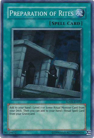 Preparation of Rites | Stardust Overdrive | SOVR-EN057 | Super Rare