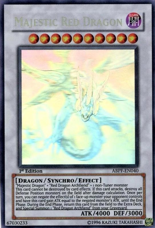 Majestic Red Dragon | Absolute Powerforce | ABPF-EN040 | none | 1st