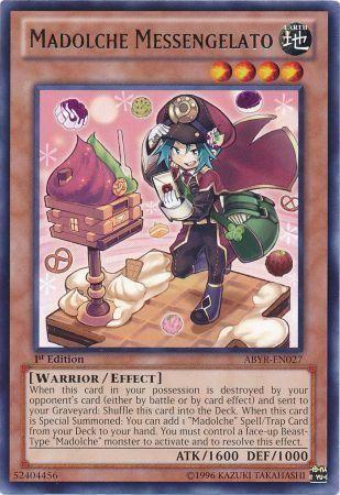 Madolche Messengelato | Abyss Rising | ABYR-EN027 | Rare | 1st