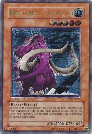 Big-Tusked Mammoth | Flaming Eternity | FET-EN015 | Ultimate Rare | 1st