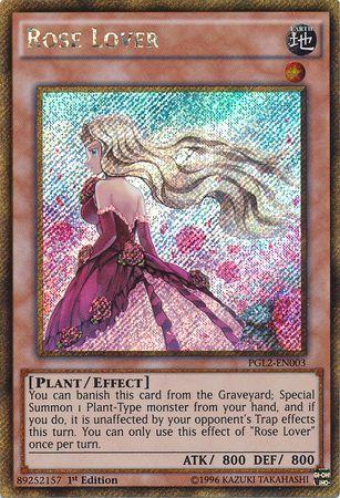 Rose Lover | Premium Gold: Return of the Bling | PGL2-EN003 | Gold Secret Rare | 1st