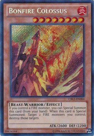 Bonfire Colossus | Cosmo Blazer | CBLZ-EN084 | Secret Rare