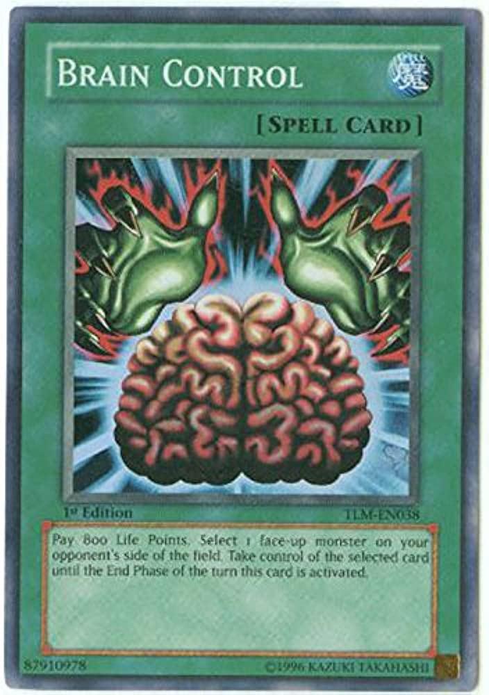 Brain Control | The Lost Millennium | TLM-EN038 | Super Rare Ultimate Rare | 1st