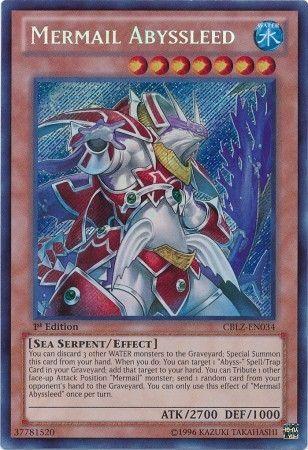 Mermail Abyssleed | Cosmo Blazer | CBLZ-EN034 | Secret Rare | 1st