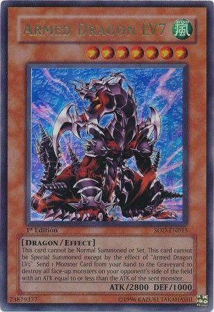 Armed Dragon LV7 | Soul of the Duelist | SOD-EN015 | Ultra Rare Ultimate Rare | 1st